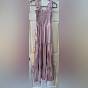 Abercrombie & Fitch Lilac Maxi Dress